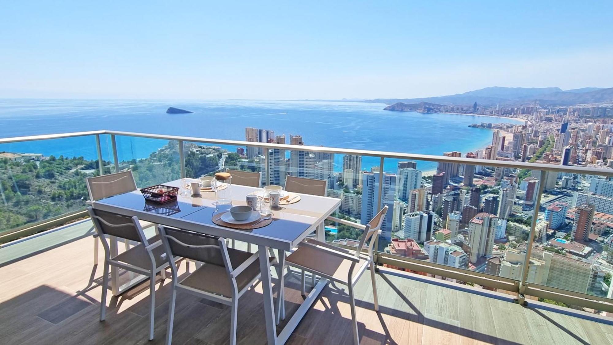 Skyscraper Apartment With Panoramic Views - Floor 38 베니돔 외부 사진