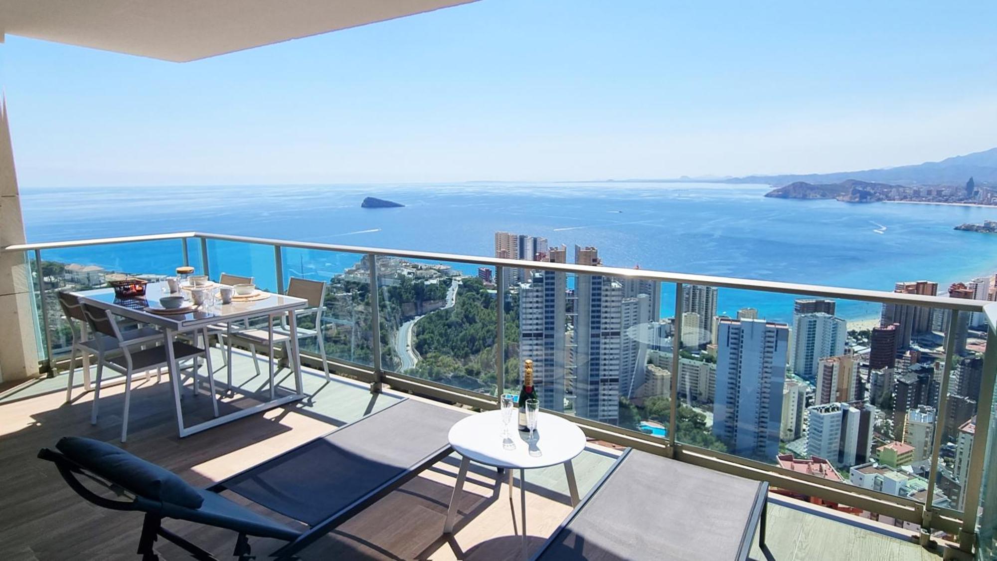 Skyscraper Apartment With Panoramic Views - Floor 38 베니돔 외부 사진