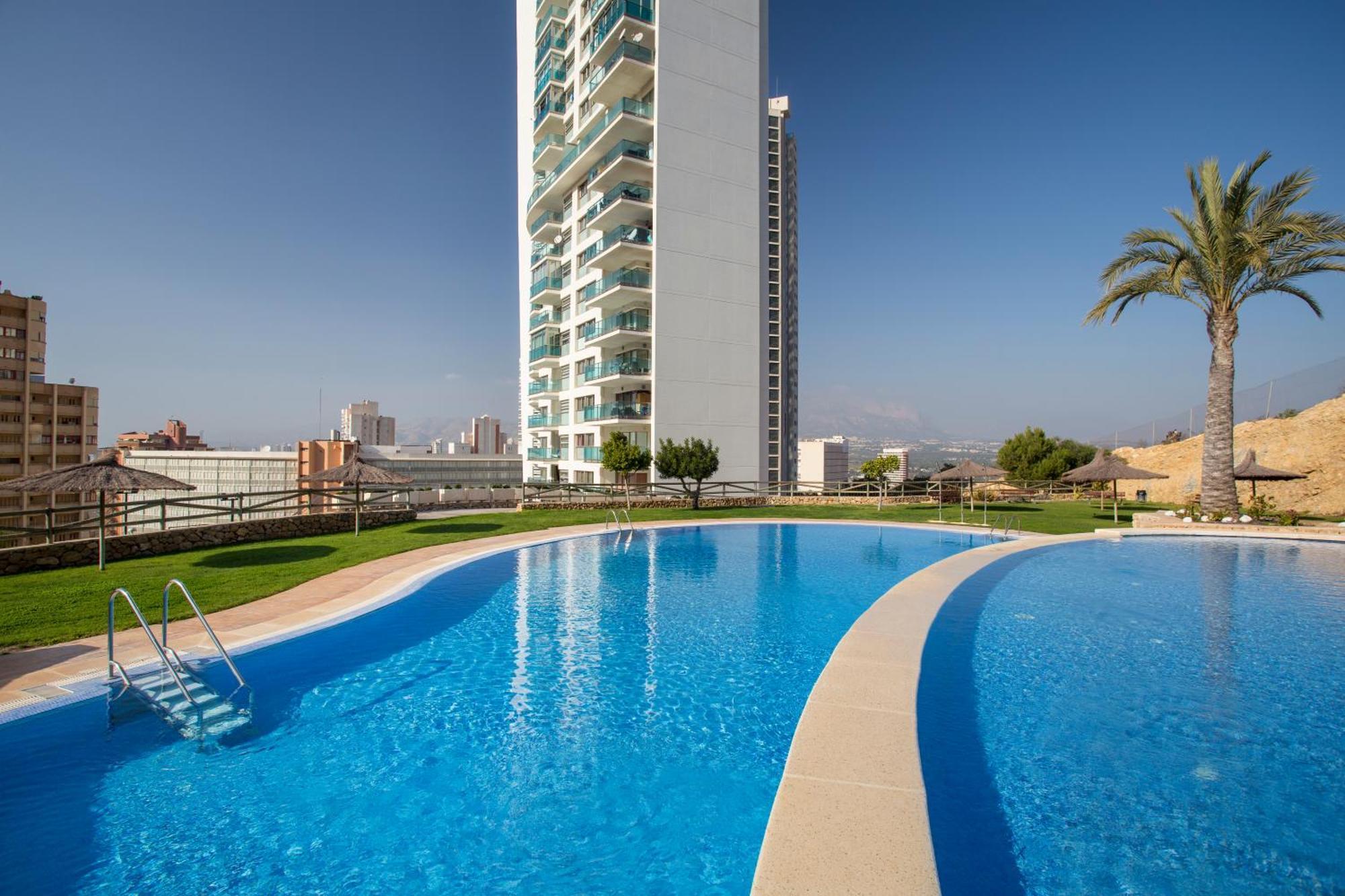Skyscraper Apartment With Panoramic Views - Floor 38 베니돔 외부 사진